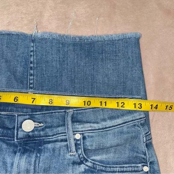 Mother the peg step fray skirt size 24 - Picture 13 of 15